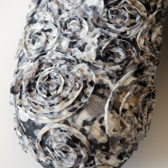 SANITA Clogs Fabric Rose Floral Design size 37 - Picture 2 of 5